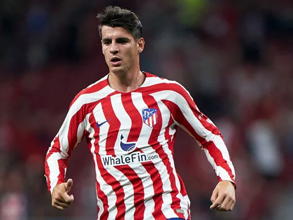 Striker Atletico Madrid, Alvaro Morata.
