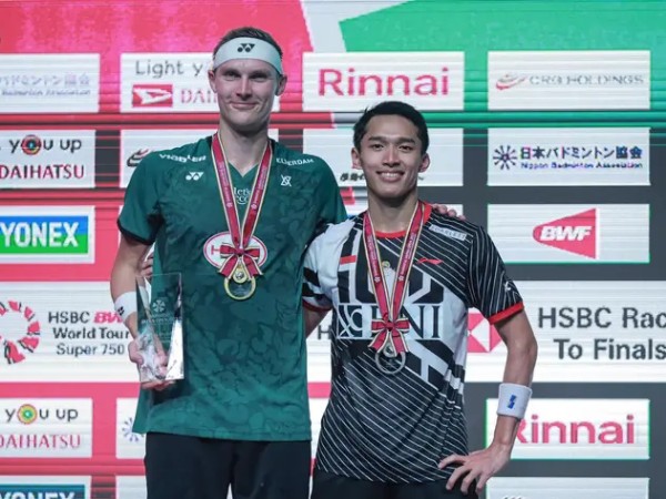 Kalah Dari Axelsen, Jonatan Christie Runner-up Japan Open 2023