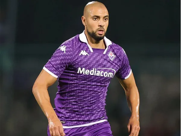 Gelandang Fiorentina, Sofyan Amrabat.