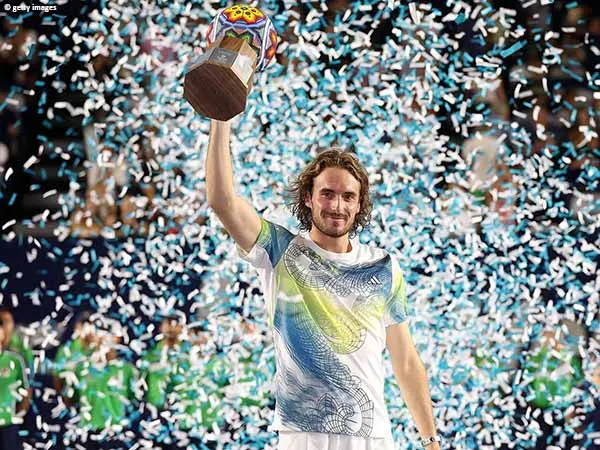 Pertahankan Dominasi Atas Alex De Minaur, Stefanos Tsitsipas Jadi Juara Di Los Cabos
