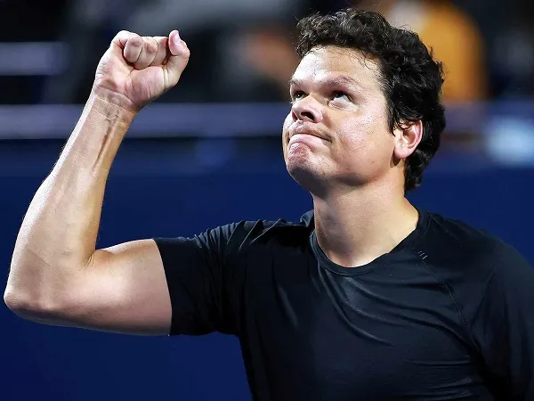 Perjuangan Keras Antar Milos Raonic Tenggelamkan Frances Tiafoe Di Toronto
