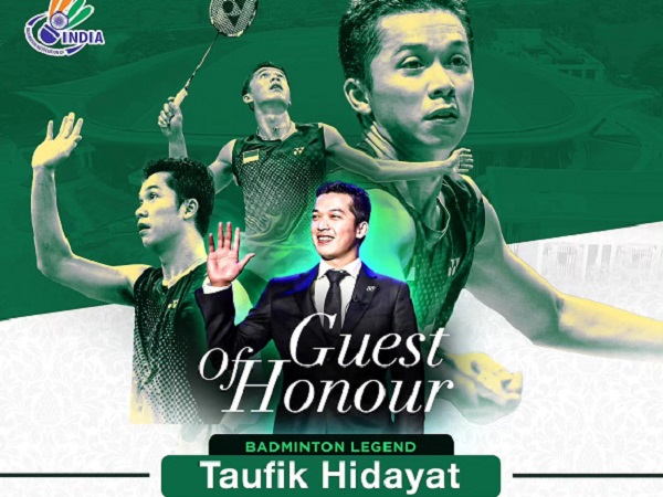 Taufik Hidayat Jadi Tamu Kehormatan Peresmian Akademi Badminton India