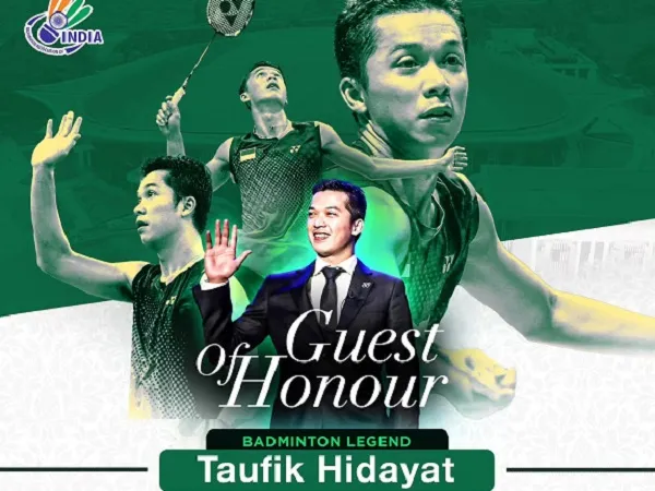 Taufik Hidayat Jadi Tamu Kehormatan Peresmian Akademi Badminton India