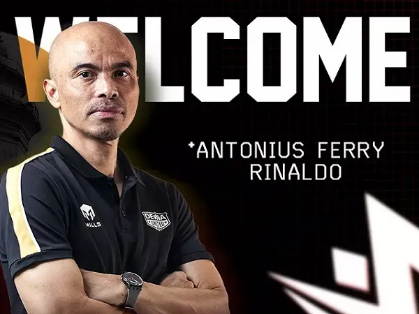 Dewa United Banten Umumkan AF Rinaldo sebagai pelatih anyar. (Images: Dewa United)