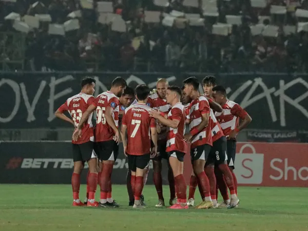 Skuat Madura United bertekad pertahankan posisi puncak klasemen