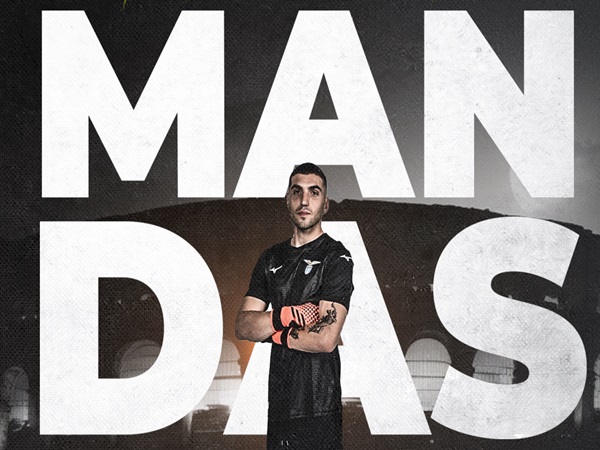 Lazio Resmi Rekrut Christos Mandas Sebagai Kiper Pilihan Ketiga