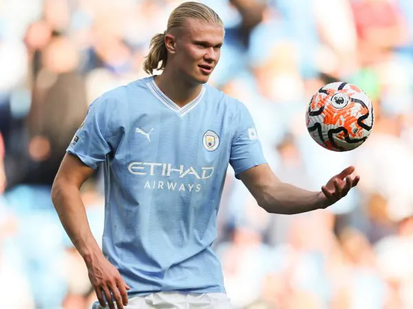 Striker Manchester City, Erling Haaland.