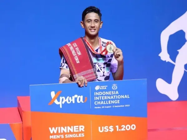 Sikat Sri Lanka, Alwi Farhan Juara Indonesia International Challenge 2023