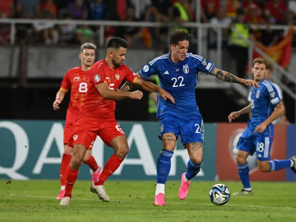 Enis Bardhi Cetak Gol Cantik, Makedonia Utara Tahan Imbang Italia