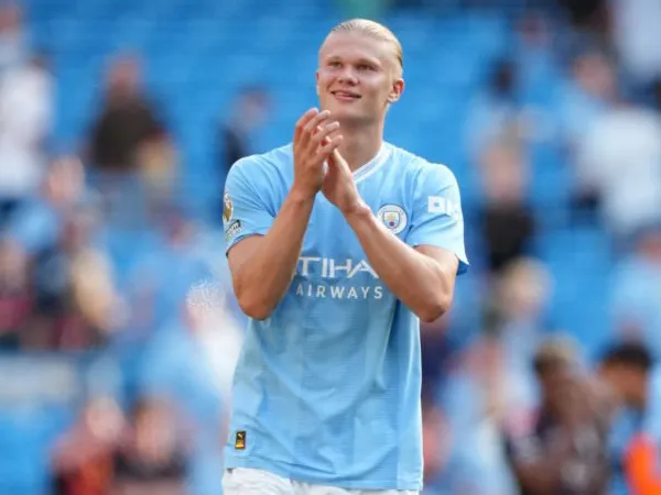 Striker Man City, Erling Haaland.