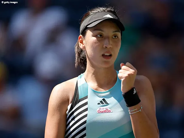 Wang Xinyu Loncati Rintangan Pertama Di Osaka