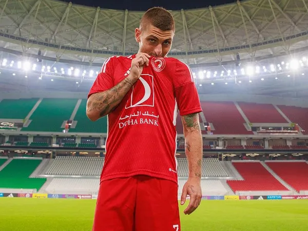 Gelandang Al Arabi, Marco Verratti.