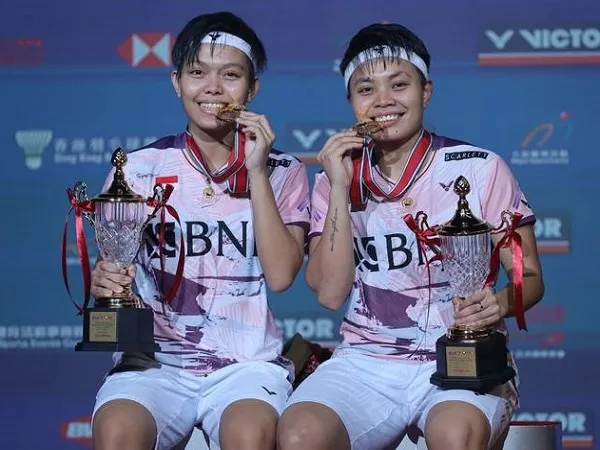 Apriyani/Fadia Jadi Ganda Putri Pertama Indonesia Juara Hong Kong Open