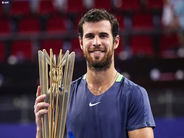 Karen Khachanov Akhiri Puasa Gelar Di Zhuhai