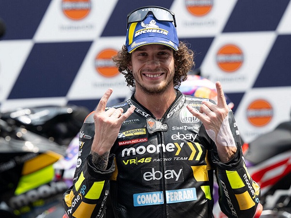 Marco Bezzecchi Dedikasikan Kemenangan di India untuk Sang Sahabat