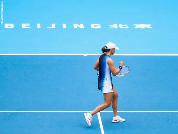 Debut Di Beijing, Iga Swiatek Petik Kemenangan Atas Sara Sorribes Tormo