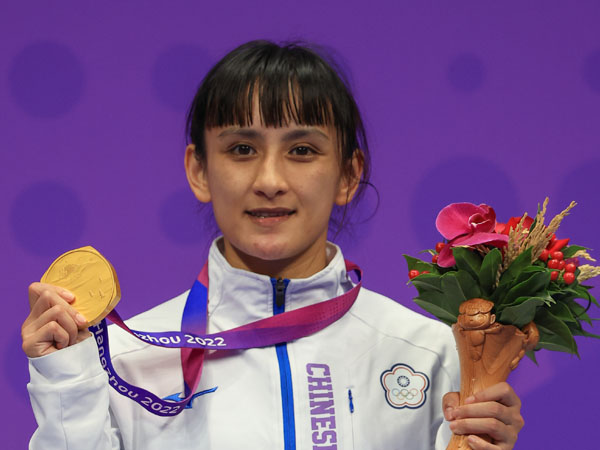 Karateka Gu Shiau-shuang Rebut Emas Terakhir Asian Games Hangzhou