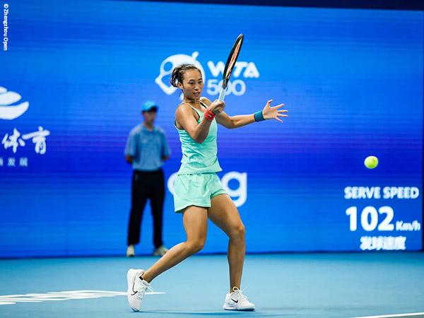 Zheng Qinwen Klaim Kemenangan Pertama Di Zhengzhou