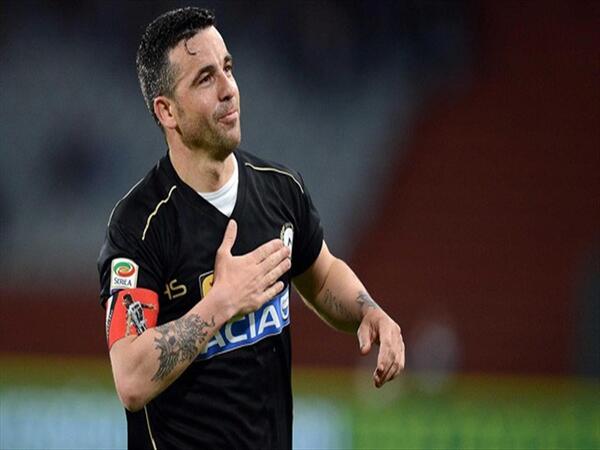 Dulu Diincar Banyak Klub, Kenapa Antonio Di Natale Setia Pada Udinese?