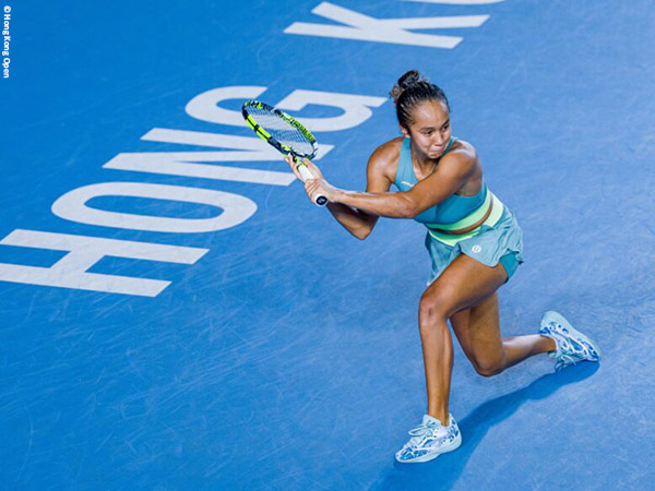 Turun Di Hong Kong, Leylah Annie Fernandez Temukan Permainannya Lagi