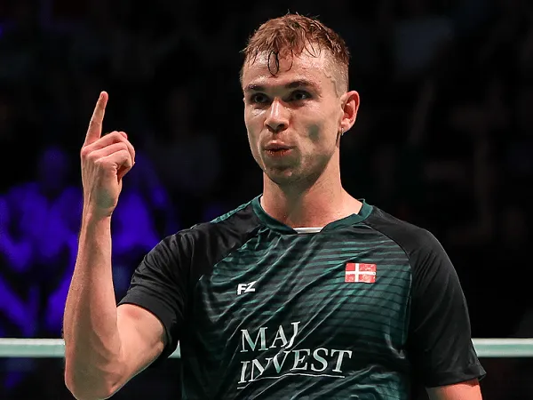 Denmark Open 2023: Rasmus Gemke Bangga Kalahkan Juara Dunia