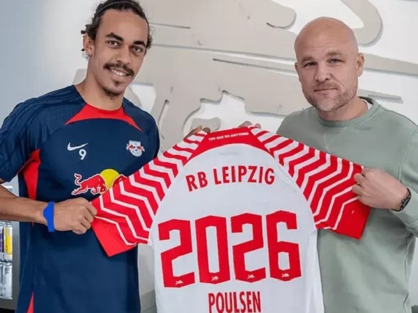 Resmi: Yussuf Poulsen Perpanjang Kontrak di RB Leipzig Hingga 2026