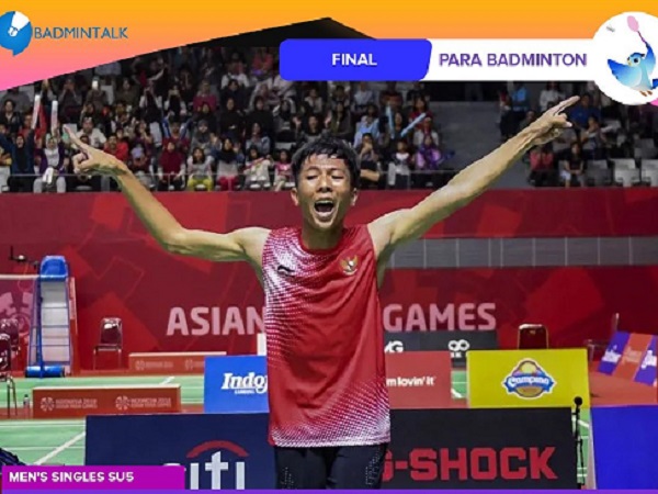 Sikat Juara Dunia Liek Hou, Dheva Anrimusthi Juara Asian Para Games 2023
