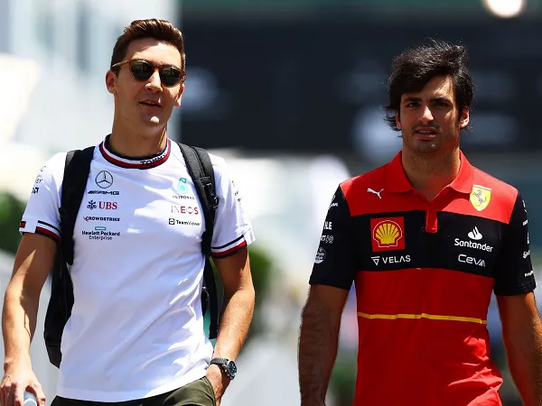 Carlos Sainz Jr heran dengan George Russell yang suka mengeluh.