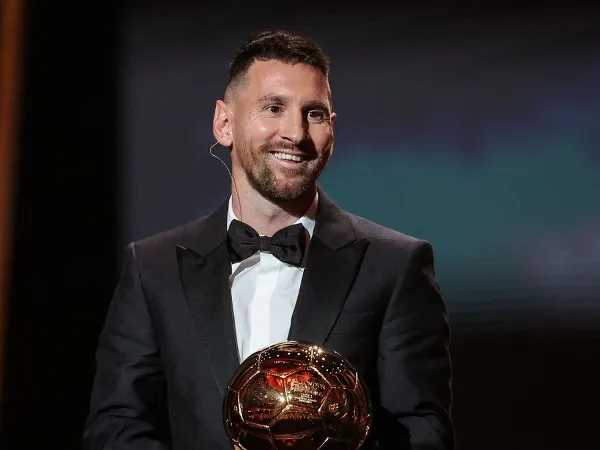 Lionel Messi meraih penghargaan Ballon d'Or 2023