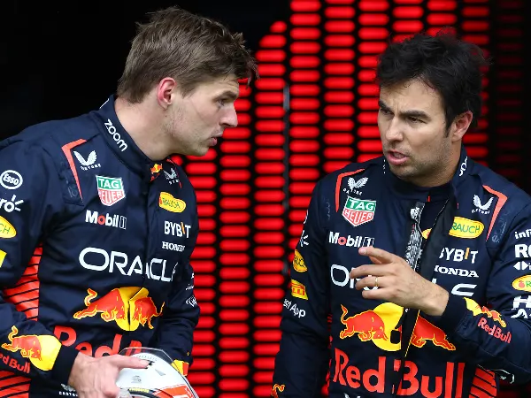 Max Verstappen dan Sergio Perez