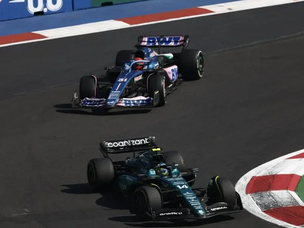 Fernando Alonso ,Esteban Ocon