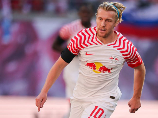 Emil Forsberg Akui Tak Mudah Bagi RB Leipzig Kalahkan Red Star