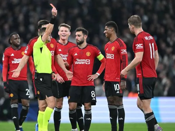 Dapat Kartu Merah, Tekel Marcus Rashford Dinilai Tidak Disengaja