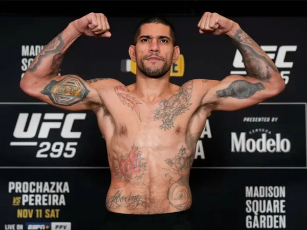 UFC 295: Alex Pereira Tetap Santai Meski Kejar Rekor Juara di Dua Kelas