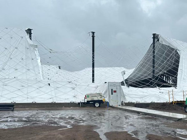 Atap Kubah Rusak Saat Kontruksi, Liga Golf Virtual TGL Terancam Ditunda?