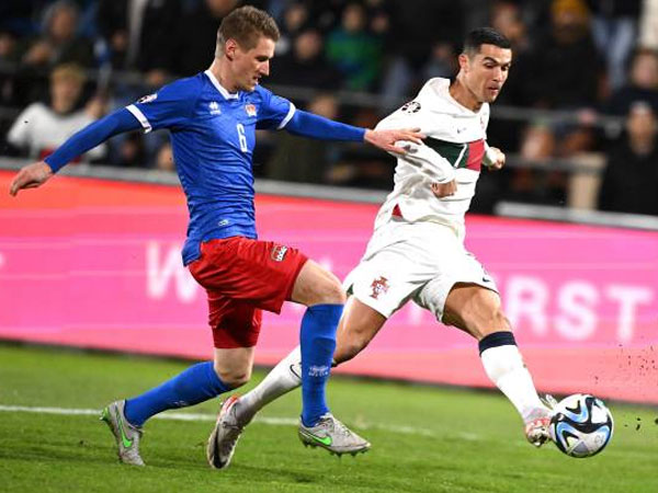 Cristiano Ronaldo Cetak Gol, Portugal Menang 2-0 atas Liechtenstein