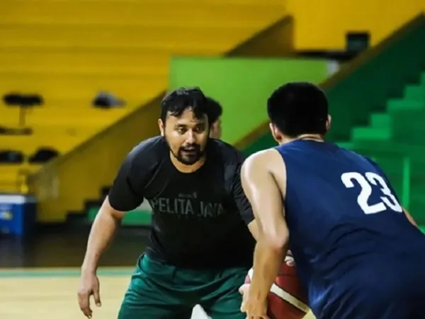 Manajer Tim Pelita Jaya Bakrie Jakarta Adhi Pratama Prasetyo Putra. ANTARA/HO-IBL