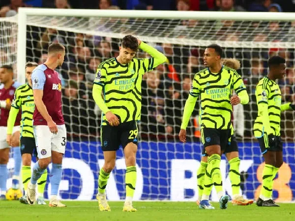 Arsenal menelan kekalahan 1-0 dari Aston Villa di Villa Park