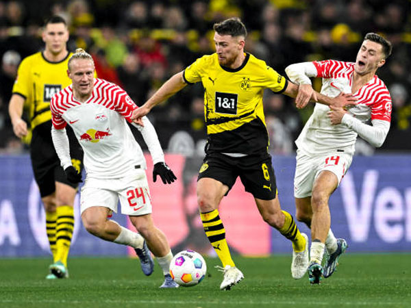 Hasil Pertandingan Bundesliga Jerman: Borussia Dortmund 2-3 RB Leipzig