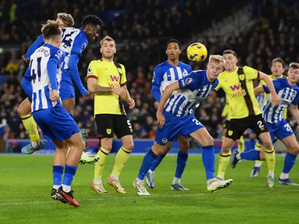 Hasil Pertandingan Premier League: Brighton and Hove Albion 1-1 Burnley