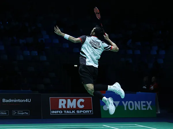 Jonatan Christie siap hadapi Kunlavut Vitidsarn di babak grup BWF World Tour Finals 2023.