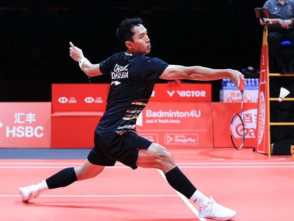 Jonatan Christie petik pelajaran positif usai kalah dari Shi Yu Qi.