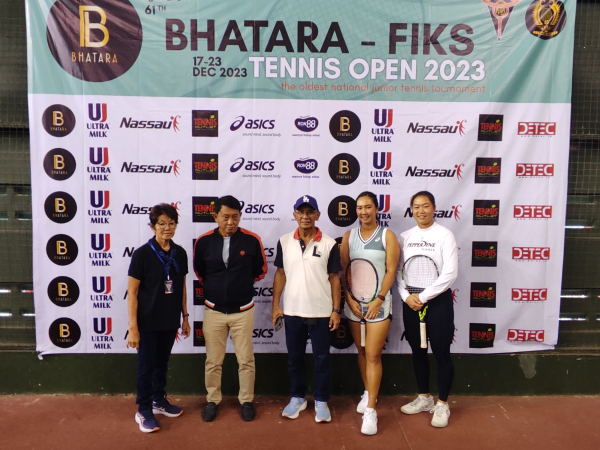 Turnamen Nasional Legendaris, Bhatara-FIKS Tennis Open 2023 Dibuka