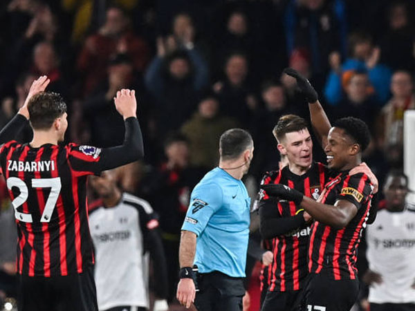 Hasil Pertandingan Premier League: Bournemouth 3-0 Fulham