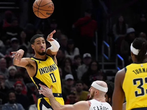 Tyrese Haliburton bahagia bisa bantu Pacers menang di markas Bulls.