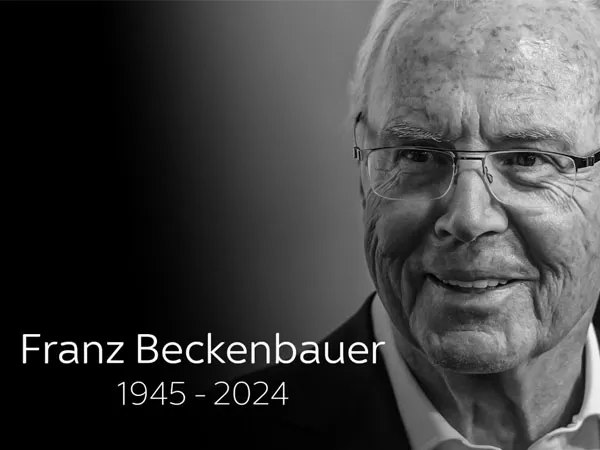 Franz Beckenbauer menyusul legenda-legenda sepakbola yang lebih dulu mendahuluinya seperti Diego Maradona dan Pele. (Foto: Sky Sports)