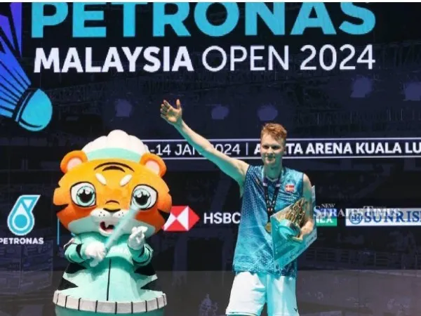 Malaysia Open Jadi Gelar Pertama Anders Antonsen di Level Super 1000