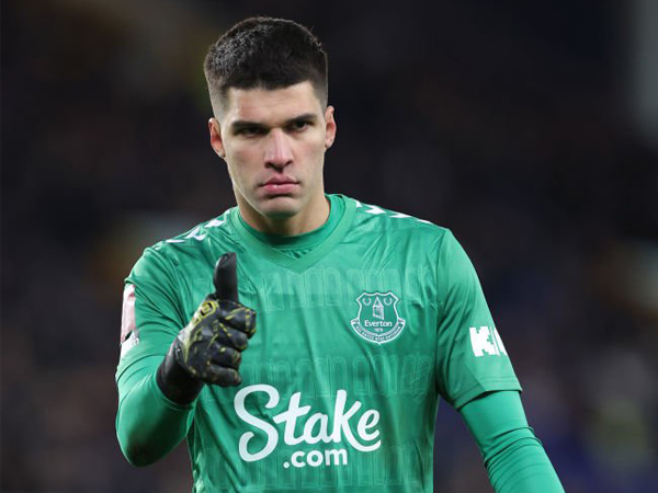 Joao Virginia Bakal Jadi Kiper Utama Saat Everton Hadapi Luton