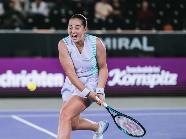 Jelena Ostapenko Jatuh Bangun Lalui Rintangan Pertama Di Linz