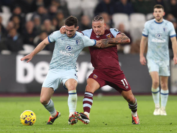 Statistik Menarik Setelah West Ham Bermain Imbang 1-1 Melawan Bournemouth